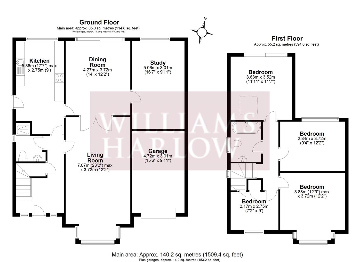 Property details for Warren Road, Banstead £925,000 Vebra